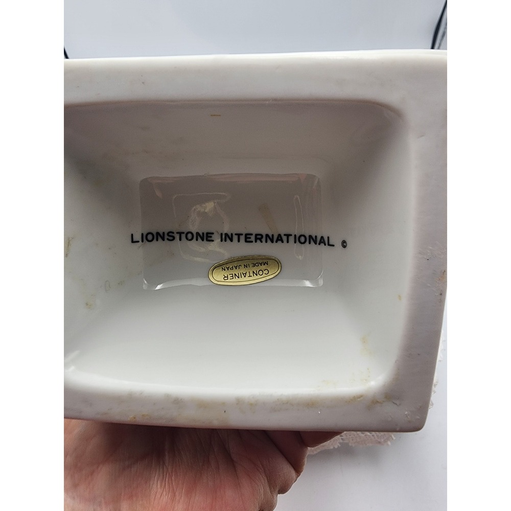 Vintage 1974 Lionstone International Eagle Decanter Truth Justice Liberty White - Picture 5 of 8